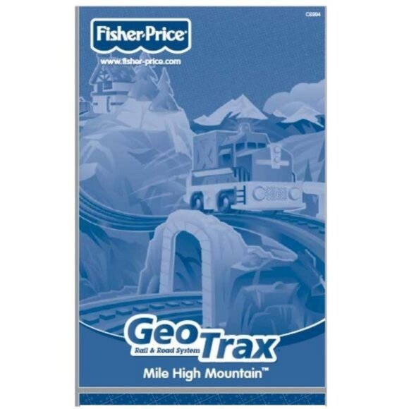 GeoTRAX Mile High Mountain Train Set C6994 First Release 2004 plus Manual - Picture 16 of 16
